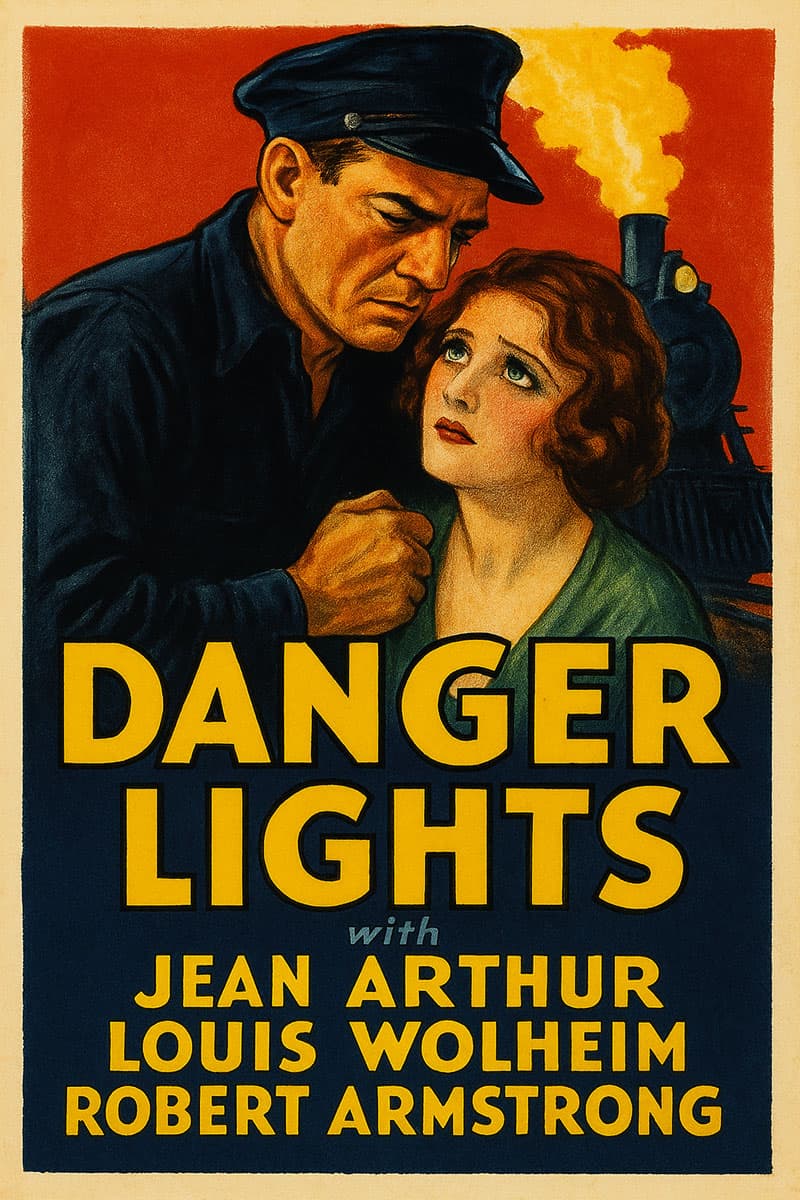 Poster for Danger Lights
