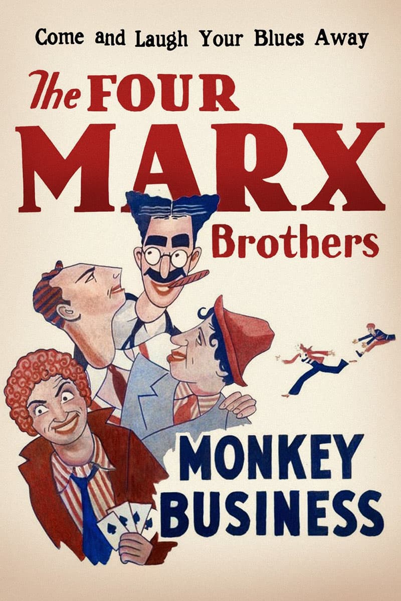 Poster for Monkey Business