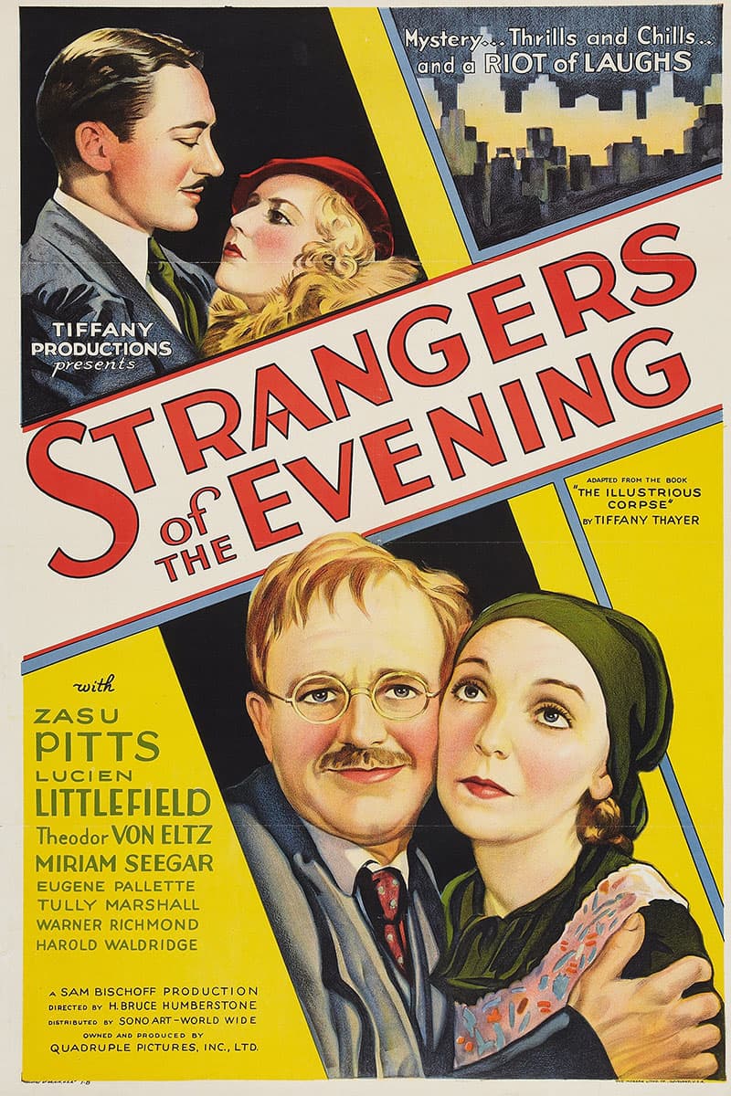 Poster for Strangers of the Evening