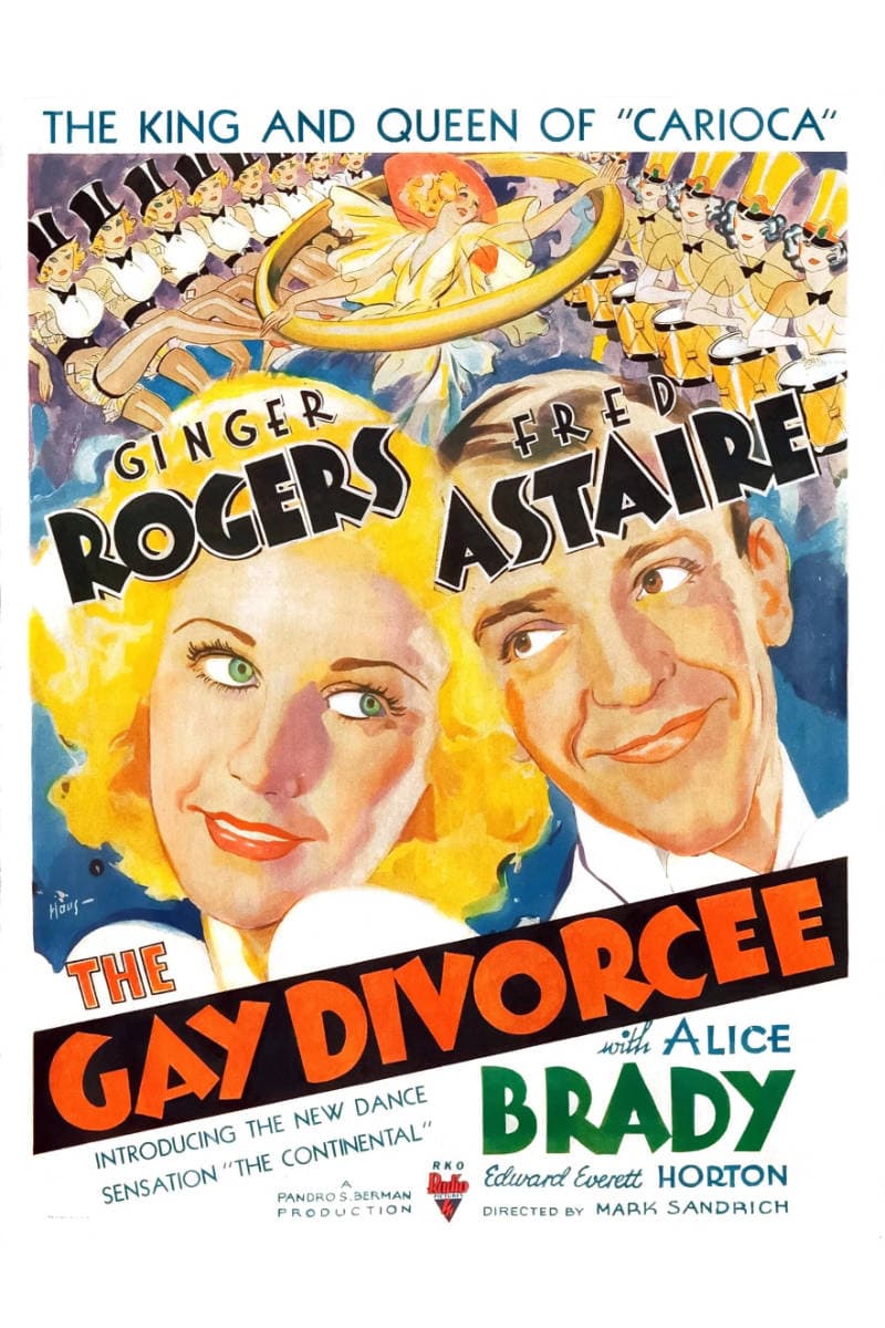 Poster for The Gay Divorcee