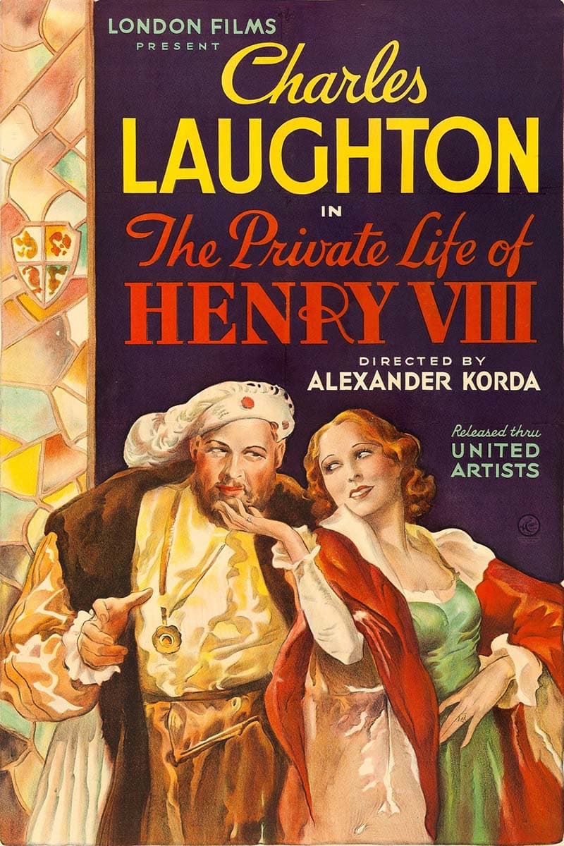 Poster for The Private Life of Henry VIII
